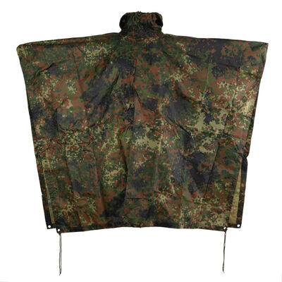 German Flecktarn Ripstop Poncho